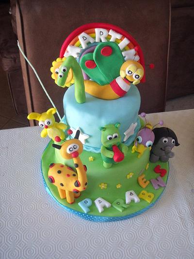 Baby TV - Cake by Lígia Cookies&Cakes