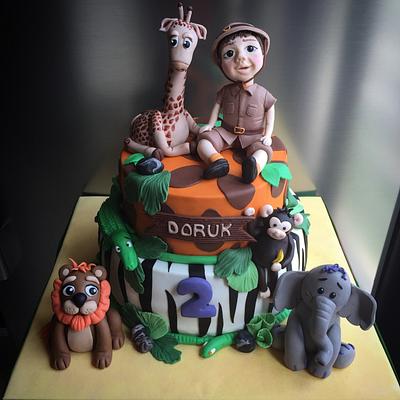 Doruk at Safari - Cake by Pinar Aran