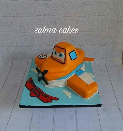 #Dusty_plane - Cake by salma