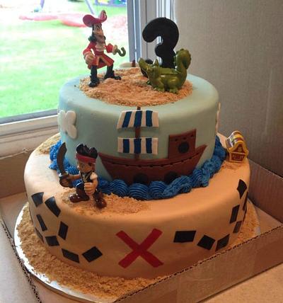 Jake and The Neverland Pirates! - Cake by Parties by Terri