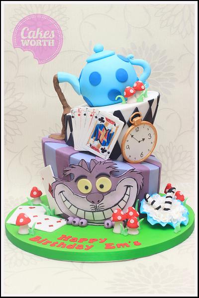 Alice in Wonderland  - Cake by CakesWorth