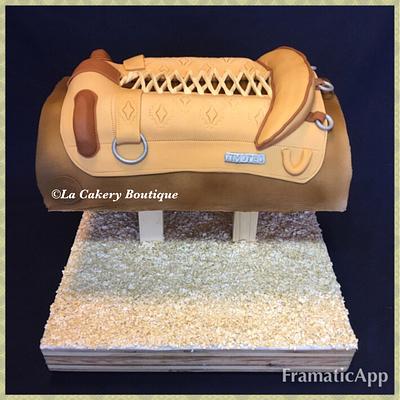 Horse saddle cake  - Cake by Jennikk