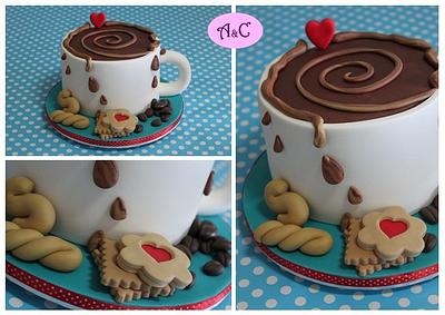 I love Coffee - Cake by Com Amor & Carinho