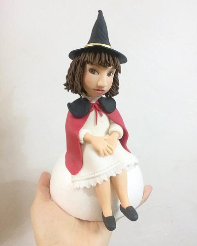 Halloween Witch Topper - Cake by TaylorCreation