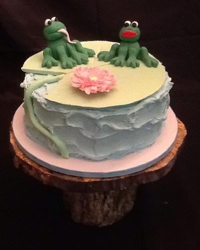 Frogs - Cake by John Flannery