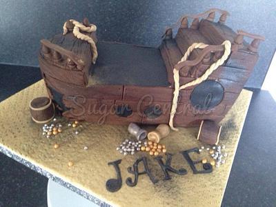 Pirate Ship - Cake by Sam Burness