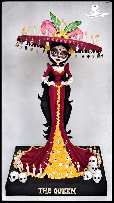 The Queen of Death @Sugar Skull Bakers 2017 - Cake by Mademoiselle fait des gâteaux