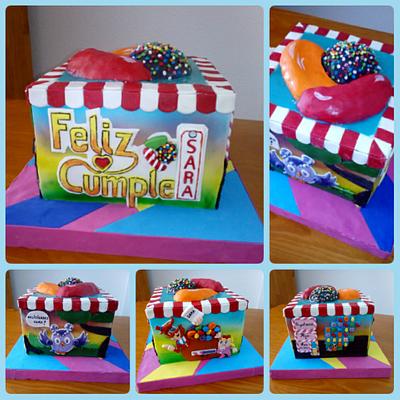 CANDY CRUSH SARA CAKE - Cake by Camelia