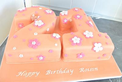 21st birthday cake - Cake by Amanda Forrester 