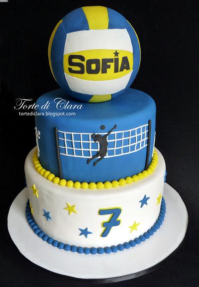 Volleyball Cake - CakeCentral.com