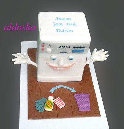 Dishwasher - Cake by Alena