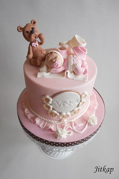 Baby born cake - Cake by Jitkap