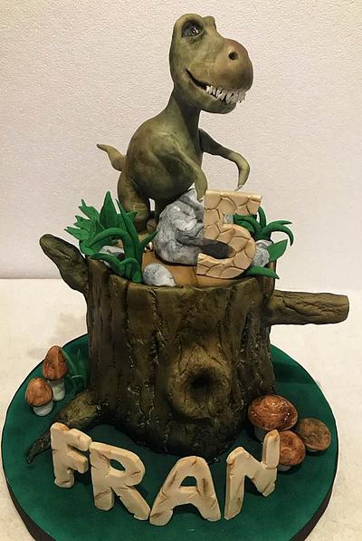 T-Rex cake - Cake by Romina Haiek