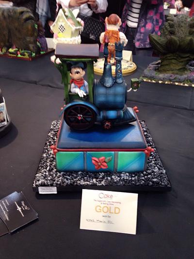 Cake International competition in London  - Cake by Marias-cakes