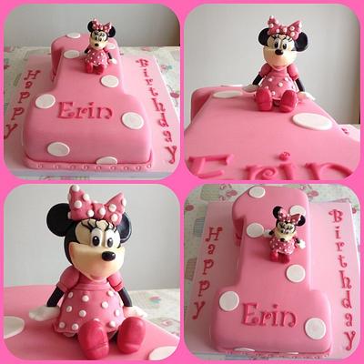 Today's Minnie Mouse cake - Cake by Sugarkissedcakery