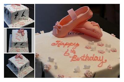 Ballet Shoes - Cake by DCC Cakes, Cupcakes & More...