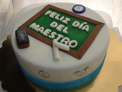 Dia del Maestro - Cake by TheCake by Mildred