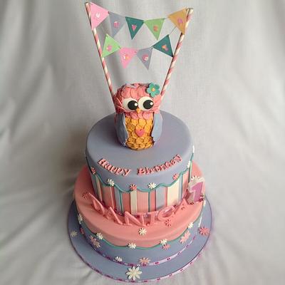 Owl Cake - Cake by novita