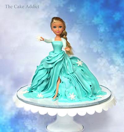 Frozen Fever still on - Cake by Sreeja -The Cake Addict