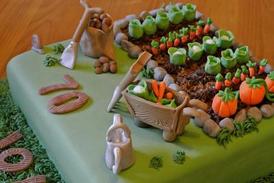 gardening cake - Cake by SOH