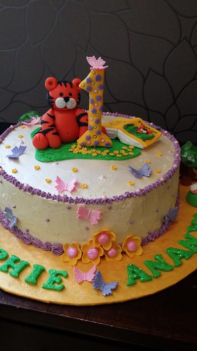 A first Birthday Cake  - Cake by CAKE RAGA