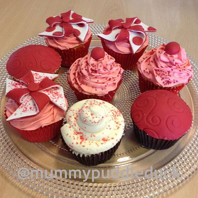 Comic relief cupcakes  - Cake by Mummypuddleduck