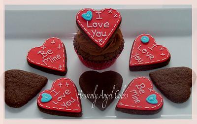 Lovey dovey cupcakes - Cake by Heavenly Angel Cakes