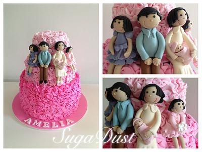 Petal Birthday Cake - Cake by Mary @ SugaDust