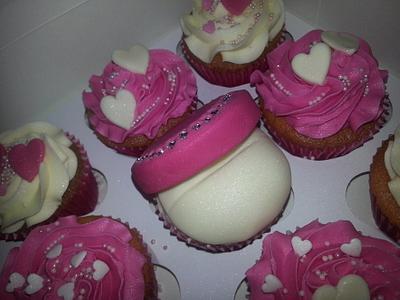 will she say yes cupcakes - Cake by Tracy's Treats
