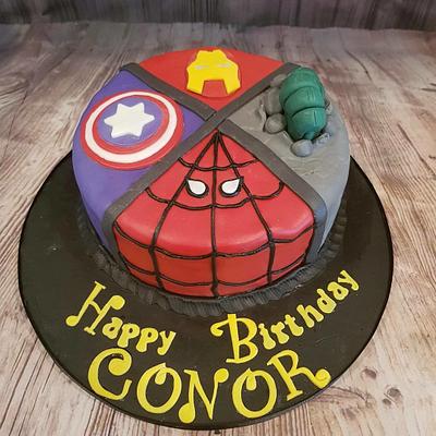 Avengers cake - Cake by The German Cakesmith