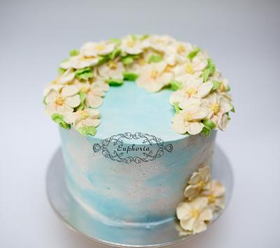 Сherry blossoms - Cake by Olya