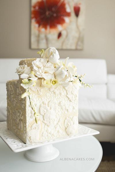 #3 Wedding Cake inspired by Enchanted Garden - Cake by Albena