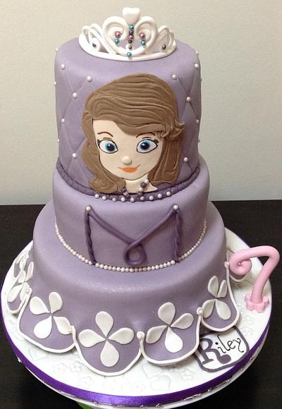 7th Birthday Princess Sofia the First - Cake by MariaStubbs