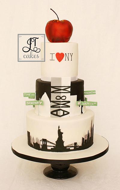 NY Cake - Cake by JT Cakes