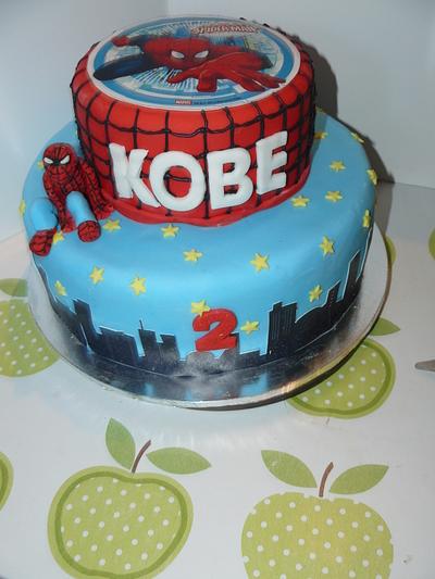 Spiderman cake  - Cake by Krazy Kupcakes 