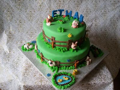 farm cake - Cake by Landy's CAKES