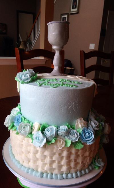 First communion - Cake by Nicky4rn