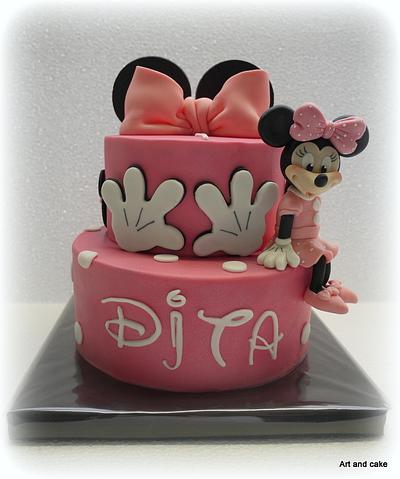 Minnie mouse cake - Cake by marja