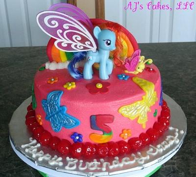 Rainbow Pony Cake - Cake by Amanda Reinsbach