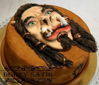World of Warcraft - Orc - Cake by Cakes by Satir