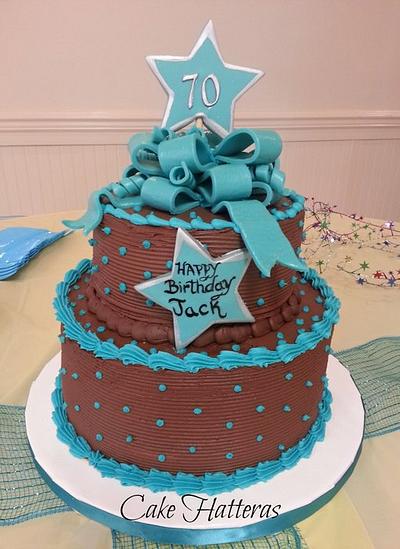 The Big 7-0 - Cake by Donna Tokazowski- Cake Hatteras, Martinsburg WV