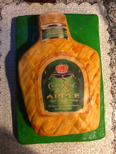 Apple Crown Royal Cake - Cake by Yezidid Treats