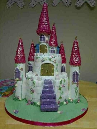 Princess castle - Cake by Karen