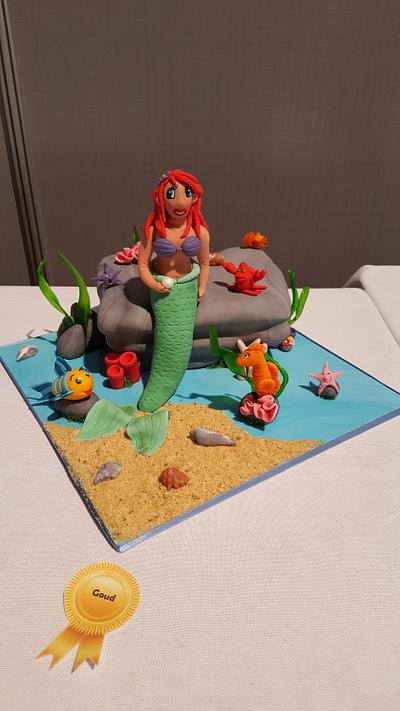 Little mermaid  - Cake by KissableCakes