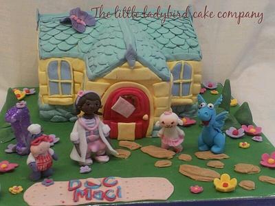 Doc Mcstuffins - Cake by The Little Ladybird Cake Company
