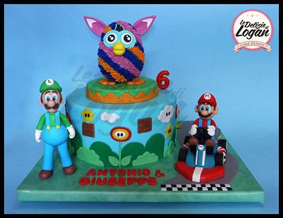 Cake super Mario kart ft Furby - Cake by mariella