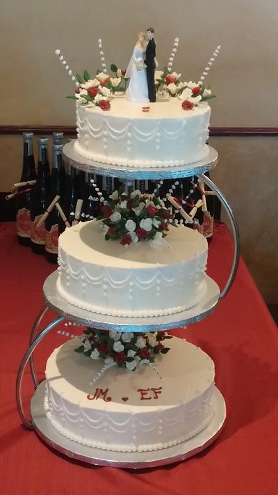 wedding cake - Cake by Landy's CAKES