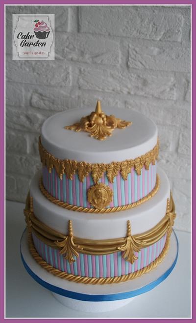 Baroque cake with a suprise - Cake by Cake Garden 