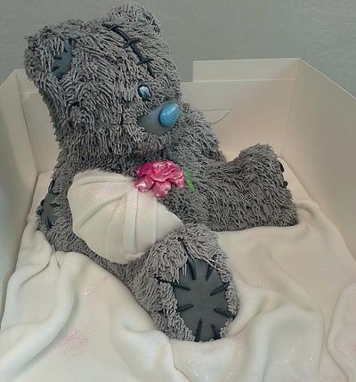 teddy bear get well  - Cake by kaykes