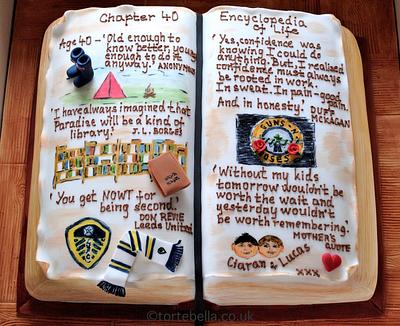 Book of life - Cake by tortebella